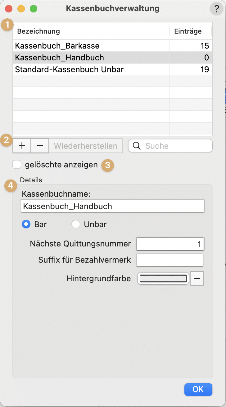 Kanzlaw Handbuch Kassenbuch Verwaltung 02